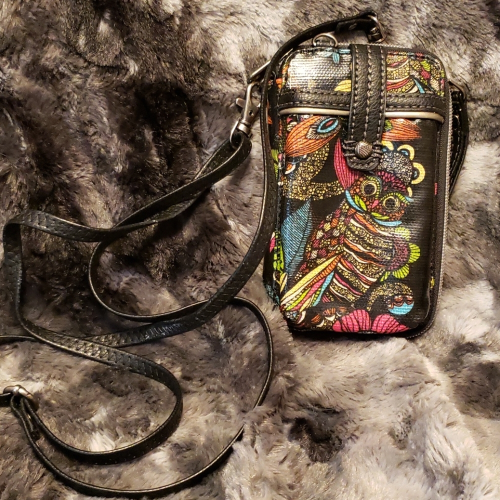 Sakroots wallet purse wristlet crossbody